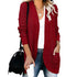 Large Pocket Sweater Cardigan